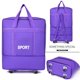 thumbnail image 3 of Maleta retráctil de gran capacidad, bolsa de equipaje de viaje dura, plegable con ruedas universales, novedad de 2024, 3 of 4