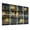 Color 1, variant on 8 Pack Art Acoustic Panels Sound Absorbing Rustic Library Soft Lighting Warm Tones Polished Wood Decorative Soundproof Wall Panels Self Adhesive for Nursery Game Room Bedroom 48"x32"