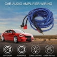 thumbnail image 2 of Cables de Amplificador de Audio para Automóviles Unique Bargains 5m 16.4ft Compatible con Cableado Completo de Amplificador Azul 1 Pcs, 2 of 6