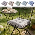 thumbnail image 7 of COM1950s Floor Cushion for Sitting, Square Seat Cushion with Ruffled Edge, Soft Velvet Floor Pillow for Meditation, Reading, or Extra Floor Seating, 7 of 7