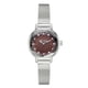 thumbnail image 2 of Reloj de pulsera con esfera de cuarzo para mujer simple de moda de ocio (marrón claro), 2 of 5
