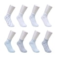 thumbnail image 2 of Kensie Girls Full Cushion Quarter Kids Socks (8-Pack) – Heart, 2 of 4