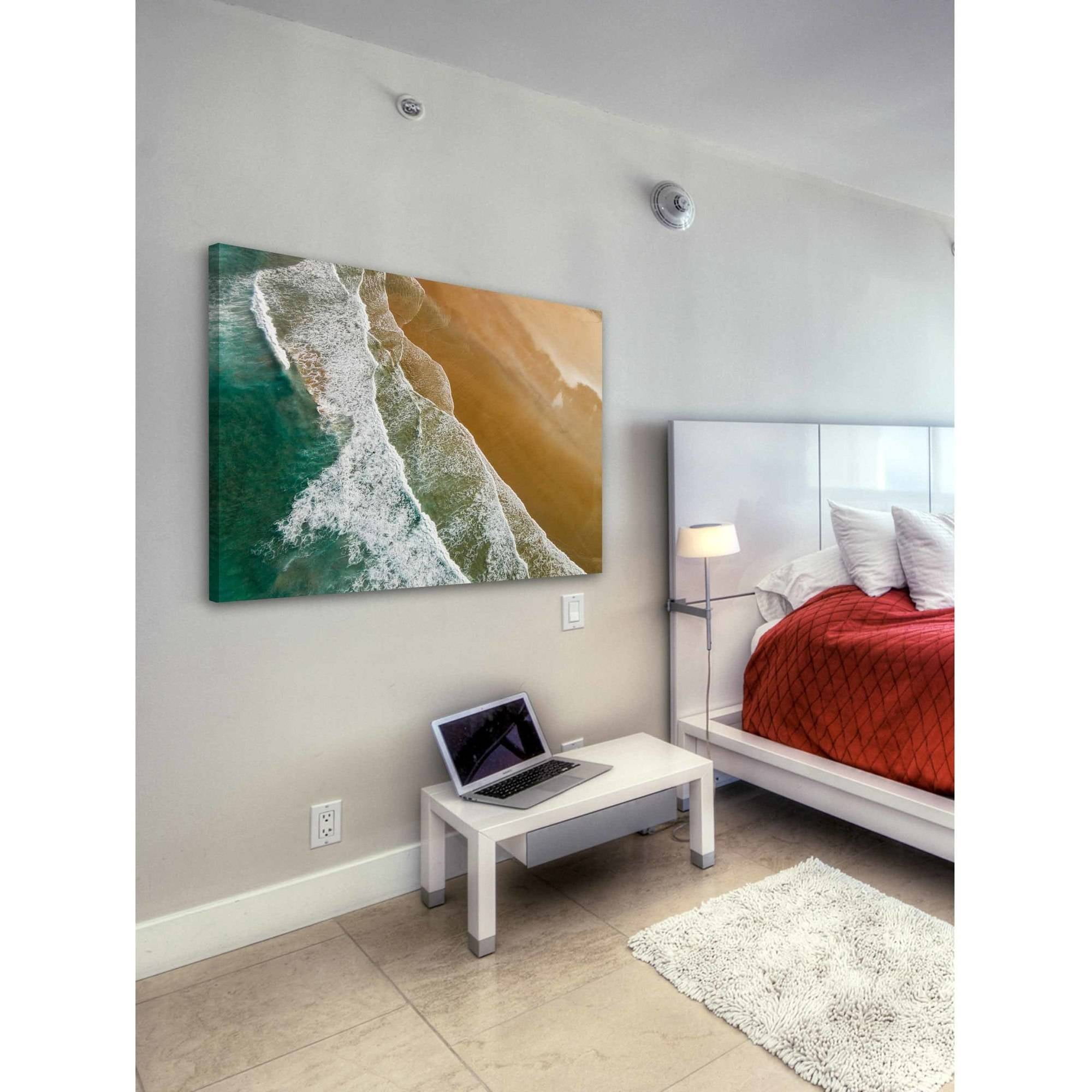 Marmont Hill "Rolling Tide" by Karolis Janulis Painting Print on Wrapped Canvas