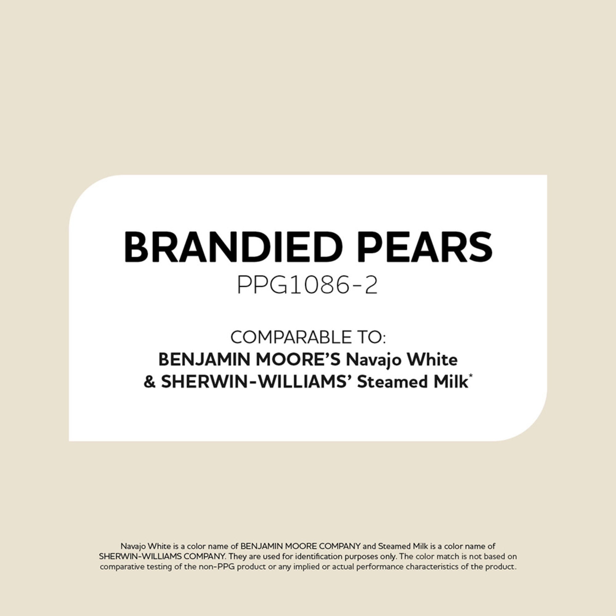 Glidden HEP Brandied Pears / Beige, Flat Interior Paint with Primer, 1 Gallon