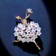 thumbnail image 3 of Elegante broche para mujer, 1 broche especial para fiesta, elegante bailarina con tachuelas de diamantes y hermosa elaboración creativa., 3 of 4