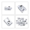 thumbnail image 4 of 20Pcs U Clips Leaf Spring Nut 4 5 6 8 Mm Automotive U-Shaped Clamp Tensile Reed Insert Nut Fixed Panel M5 M6 M8 Hardware Part M4, 4 of 10