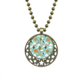 thumbnail image 1 of Pintado a mano de geometría simple cometa patron Colgante Estrella Collar Luna Cadena Joyas Unbranded M, 1 of 3