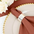 thumbnail image 4 of Balsa Circle 50 Pieces 20" Terracotta Polyester Napkins Wedding Kitchen, 4 of 8