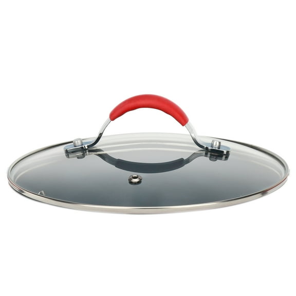 NutriChef Dutch Oven Pot Lid - See-Through Tempered Glass Lids Works W/ NutriChef  Model: NCCW11RDD