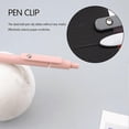 thumbnail image 5 of 5-Pack Retractable Gel Pens, 0.5mm Fine Point Rollerball Pen, Quick Dry Black Ink, Smooth Writing Pens for Office & School, 5 of 5