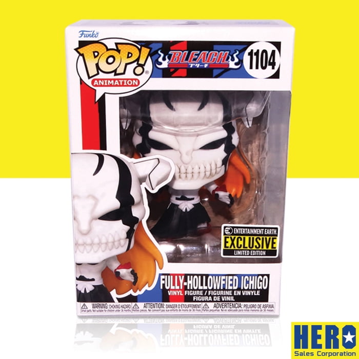 Funko Pop Bleach Fully-Hollowfied Ichigo EE Exclusive # 1104 - Walmart.com