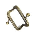 thumbnail image 3 of Moyic Metal Square Purse Frame Handle Durable Embossing Clasp Beads Knurling Accessory Lock Bags Self-Assembly Kiss with Hardware Type3, 3 of 6