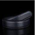thumbnail image 5 of Cinturón de hombre con hebilla automática de PVC de piel sintética de 3,5 cm sin cabeza y alargado, 5 of 5