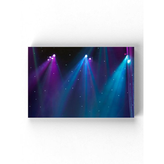 Stage Lights Wrapped Canvas  -Image by Shutterstock,