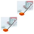 thumbnail image 1 of Eigraketly Ice Scooper Slush Skimmer Durable PP Winter Fishing Spoon negro y rojo anaranjado 2Conjunto, 1 of 1