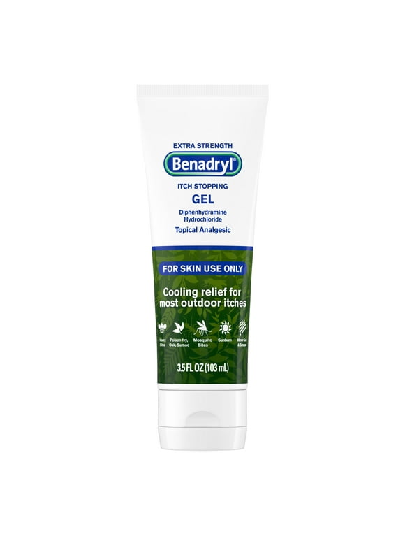Benadryl Itch Cream in First Aid