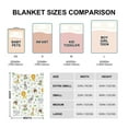 thumbnail image 7 of Baby Blanket for Boys and Girls, Soft Woodland Animals Plush Flannel Blanket for Newborns Baby Infants Toddlers, Animals Toys Gifts Baby Shower Birthday Easter Nursery Room Decor(50"x60"), 7 of 7