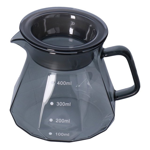 Coffee Kettle, Tea Bottle, Coffee Kettle, Coffee Sharing Pot Coffee Kettle Heat Coffee Sharing Pot Transparent Black Glass Tea Pot For Kitchen Home