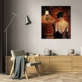 thumbnail image 3 of Trish Biddle 36x43 Gallery Wrapped Canvas Wall Art Titled - Mademoiselle, 3 of 4