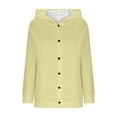 thumbnail image 4 of LIaqionyy Hoodie Cardigan for Womens Button down Lightweight Jacket Casual Long Sleeve Fall Fashion Outfits, 4 of 6