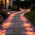 thumbnail image 4 of Hyknon 400Pcs Glow in The Dark Garden Pebbles Stones Rocks, Outdoor Night Guide Luminous Pebbles, Landscaping Decor Glowing Stones, Stepping Rocks for Walkway Patio Aquarium Walkway Driveway, Blue, 4 of 7