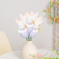 thumbnail image 4 of Twfbrm Easter Egg Rabbit Picks, Easter Decorations 14 inch Cute 3D Fluffy Bunny Branches Simulated Animal Cuttings Artificial Easter Egg Stems Spring Vase Filler for Home Party Flower Arrangement, 4 of 9