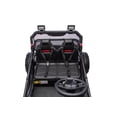 thumbnail image 6 of iRerts 36V Powered Ride on Toys for Big Kids, 2 Seater Ride on Cars with Bluetooth, Music, 4 Wheels Spring Suspension, Kids Car Electric Ride on Vehicles for Boys Girls Ages 6+, Black, 6 of 10