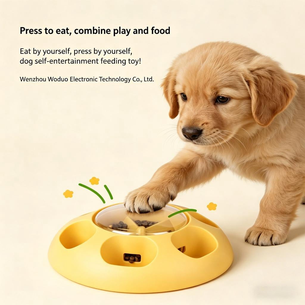 Giaone 2 Pieces ABS Slow Feeder Puzzle Toy That Challenges Your Dog’s Cognitive Abilities
