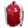 thumbnail image 2 of Men's-Franchise Club Red Georgia Bulldogs Satin Full-Snap Jacket, 2 of 3
