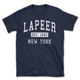 thumbnail image 1 of Lapeer New York Classic Established Men's Cotton T-Shirt, 1 of 1