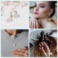 thumbnail image 6 of Uxcell 10mm Rhinestone Clay Beads, Pave Crystal Disco Rhinestone Bead for DIY Jewelry Making Bracelet, Golden 50Pcs, 6 of 6
