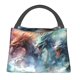 thumbnail image 1 of Fotbe Ink Style Wave Dragon Bolsa Térmica Portátil con Estampado, Bolsa de Entrega de Alimentos Aislada, Bolsa Reutilizable de Gran Capacidad para Comidas y Supermercado, 1 of 6