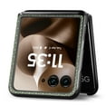 thumbnail image 5 of ELEHOLD for Motorola Razr 2025 / Motorola Razr 60 Slim Folding Case , Fiber Pattern Full Body Protection Shockproof Anti-Fingerprint Anti-Scratch Protective Case for Motorola Razr 60 ,Green, 5 of 7
