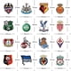 thumbnail image 3 of 100Pcs Soccer Team Logo Stickers, Soccer Club Sticker Pack, Waterproof Vinyl Stickers, Match Stickers for Laptops, 3 of 4