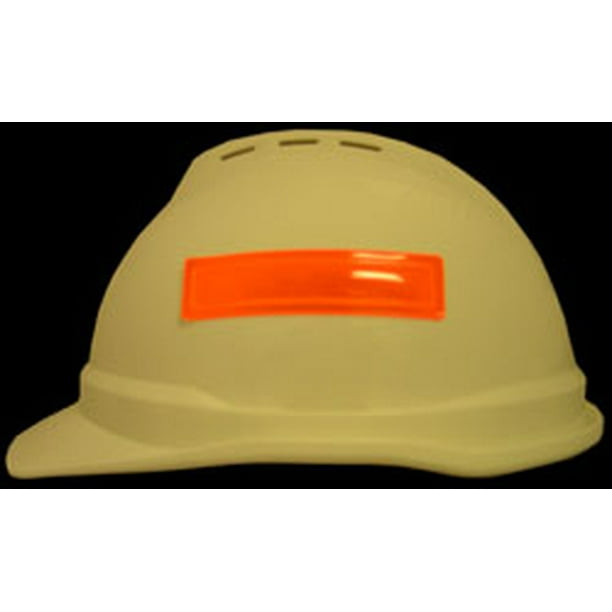 Reflective Strips for Hard Hat Orange