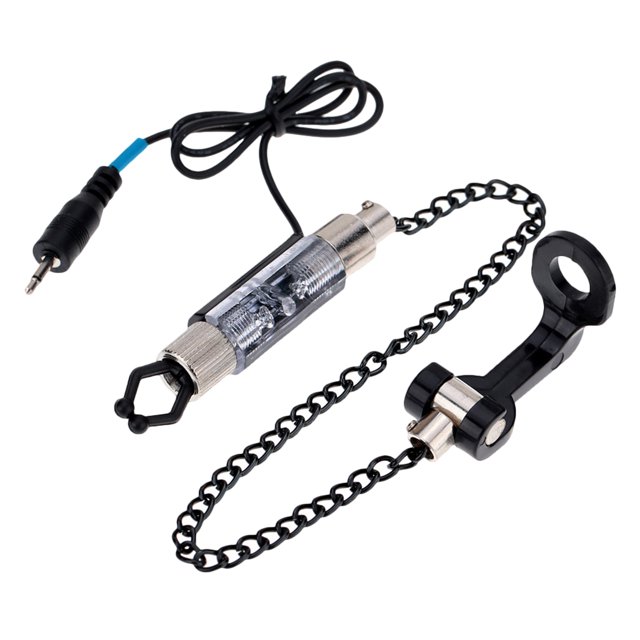 Swinger TARUOR Hierro Pesca Mordedura Alarma Cadena Colgador Swinger LED Indicador iluminado Taruor Swinger