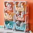 thumbnail image 2 of 1pc,kids Toy Storage Rack,2/3 /4Layers,High Appearance Level Room Decoration, 2 of 4