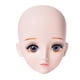 thumbnail image 1 of Cabeza de maniquí de pestañas pequeñas, cabeza de maniquí de extensión de pestañas, cabeza de práctica de maquillaje, maniquí de extensión de pestañas para entrenamiento, 1 of 8