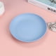 thumbnail image 1 of Xiao Hua Plato hondo de paja de trigo - Apto para microondas y lavavajillas, plato de plástico resistente que no es frágil, juego de 4 piezas, azul, 1 of 5