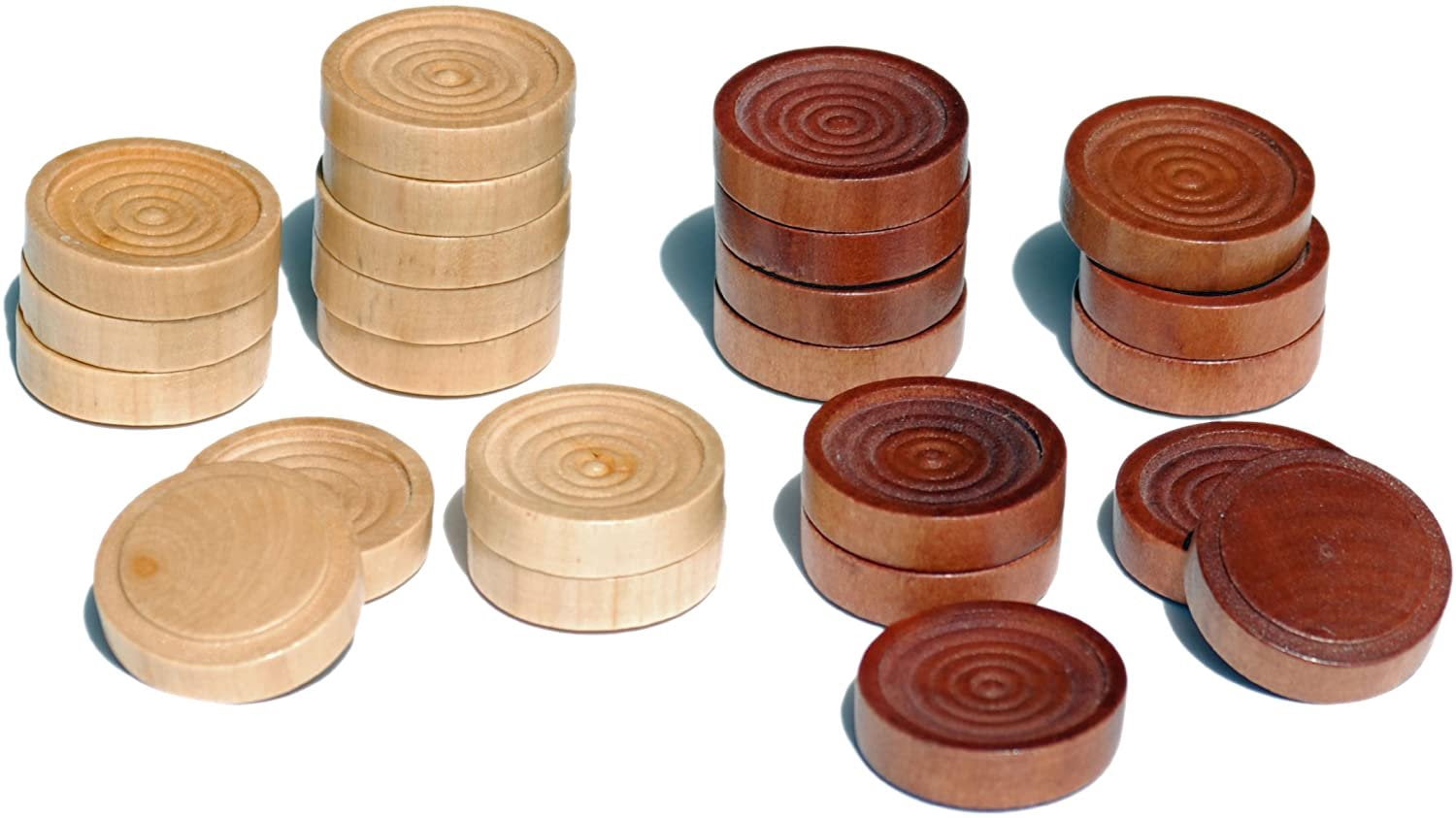 WE Games Medieval Chess & Checkers Wood Game Set - Wood - 15 in.