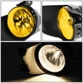 thumbnail image 2 of DNA Motoring FL-ZTL-815-AM For 2008 to 2016 Toyota Sequoia Pair Bumper Driving Fog Light Lamp+Switch Amber Lens 09 10 11 12 13 14 15, 2 of 4