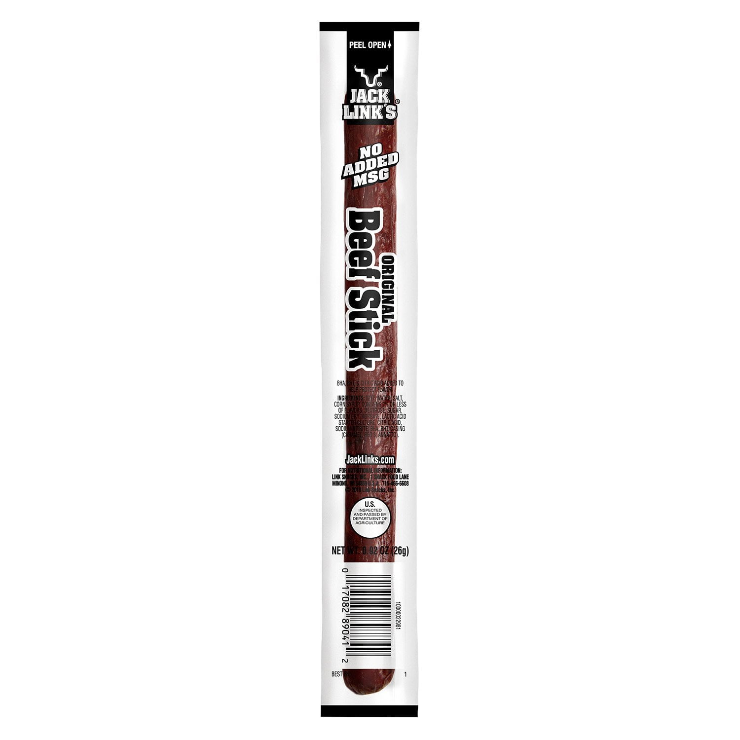 Jack Link’s Original Beef Sticks 20 Count 0.92 oz Each Protein Snack Pack