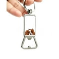 thumbnail image 4 of WIRESTER Household Kitchen Tools Keychains Metal Bottle Opener With Key Ring - Animal Cavalier King Charles Spaniels Dog, 4 of 6