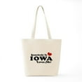 thumbnail image 6 of CafePress - Somebody In Iowa Loves Me Tote Bag - Unisex Canvas Tote Bag, Beige, 1-Piece, 6 of 7