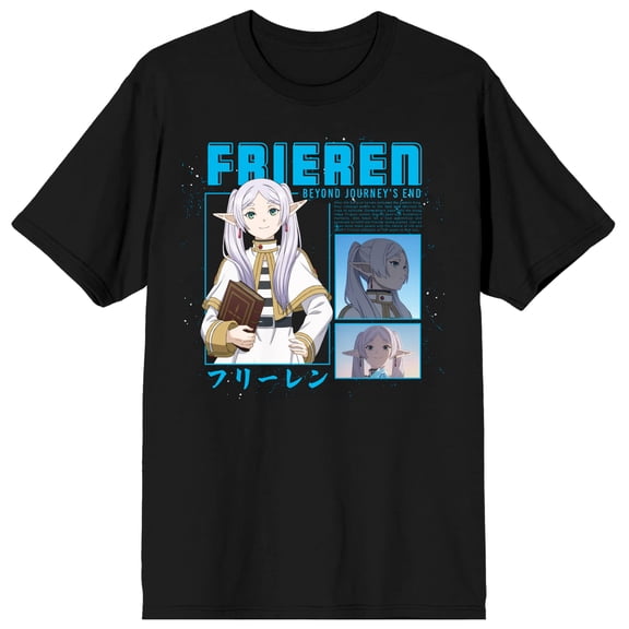 Frieren Beyond Journey's End Graphic Tee for Men-XL