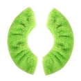 thumbnail image 4 of FONDOTIN 1 Pair Green Polyester Plush Skates Cover for Ice Skating and Prevention M, 4 of 8