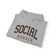 thumbnail image 4 of Social Worker MSW Grad Graduation Hoodie, Gifts, Hooded Sweatshirt, 4 of 4