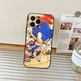 thumbnail image 3 of Funda de teléfono S-SonicES Cartoon H-HedgehogES para iPhone 15ProMax 14 11 13 12 16 Pro Xs Max Mini Xr X 7 8 6 Plus Carcasa protectora, 3 of 5