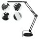 thumbnail image 5 of Lámpara de mesa de arquitecto con clip, brazo de lámpara plegable, diseño de abrazadera, temperatura de color ajustable, luz LED, para lectura en la oficina en casa, 5 of 6