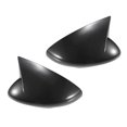 thumbnail image 1 of Unique Bargains Pair Car Rear View Driver Passenger Side Mirror Cover Cap Overlay Black Carbon Fiber Pattern for Ford for Mustang GT Mirror Guard Covers Exterior Trim, 1 of 6